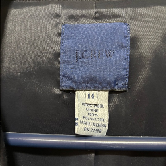 J. Crew Navy Wool suit size 14 - Picture 6 of 12